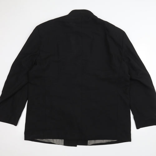 Shortes London Mens Black   Jacket Suit Jacket Size 40