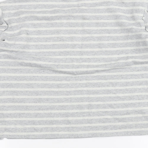 Papaya Womens Grey Striped  Pullover Jumper Size 12