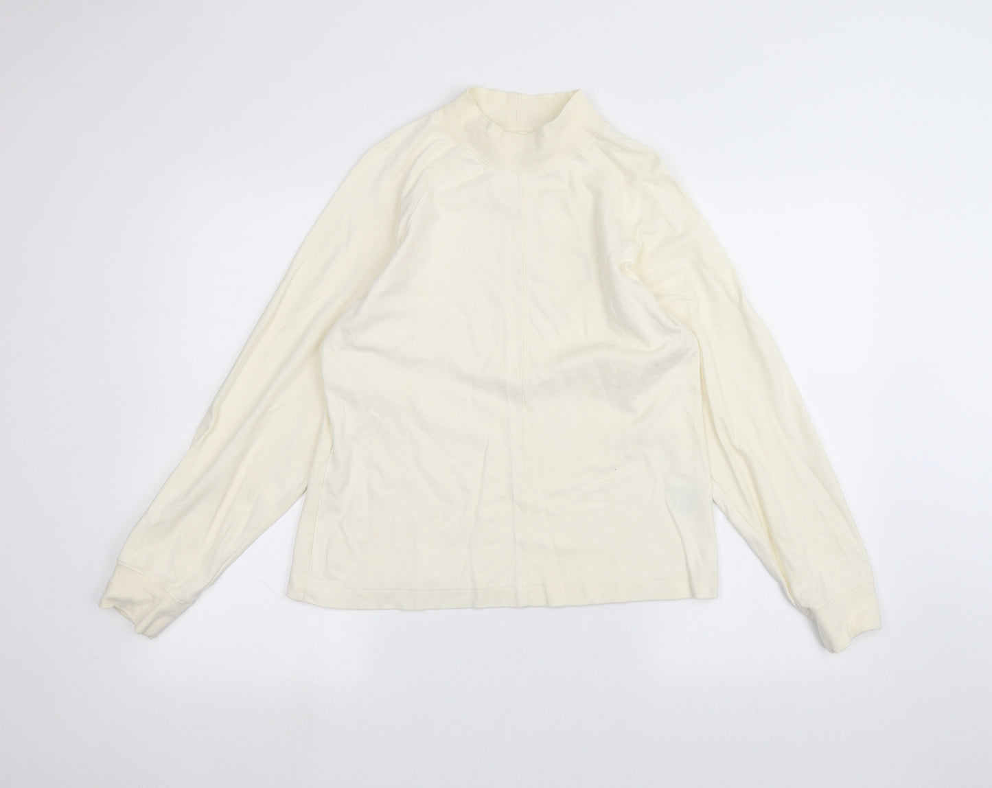 Slimma  Womens White   Basic T-Shirt Size M