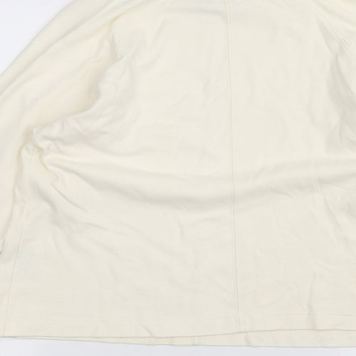 Slimma  Womens White   Basic T-Shirt Size M