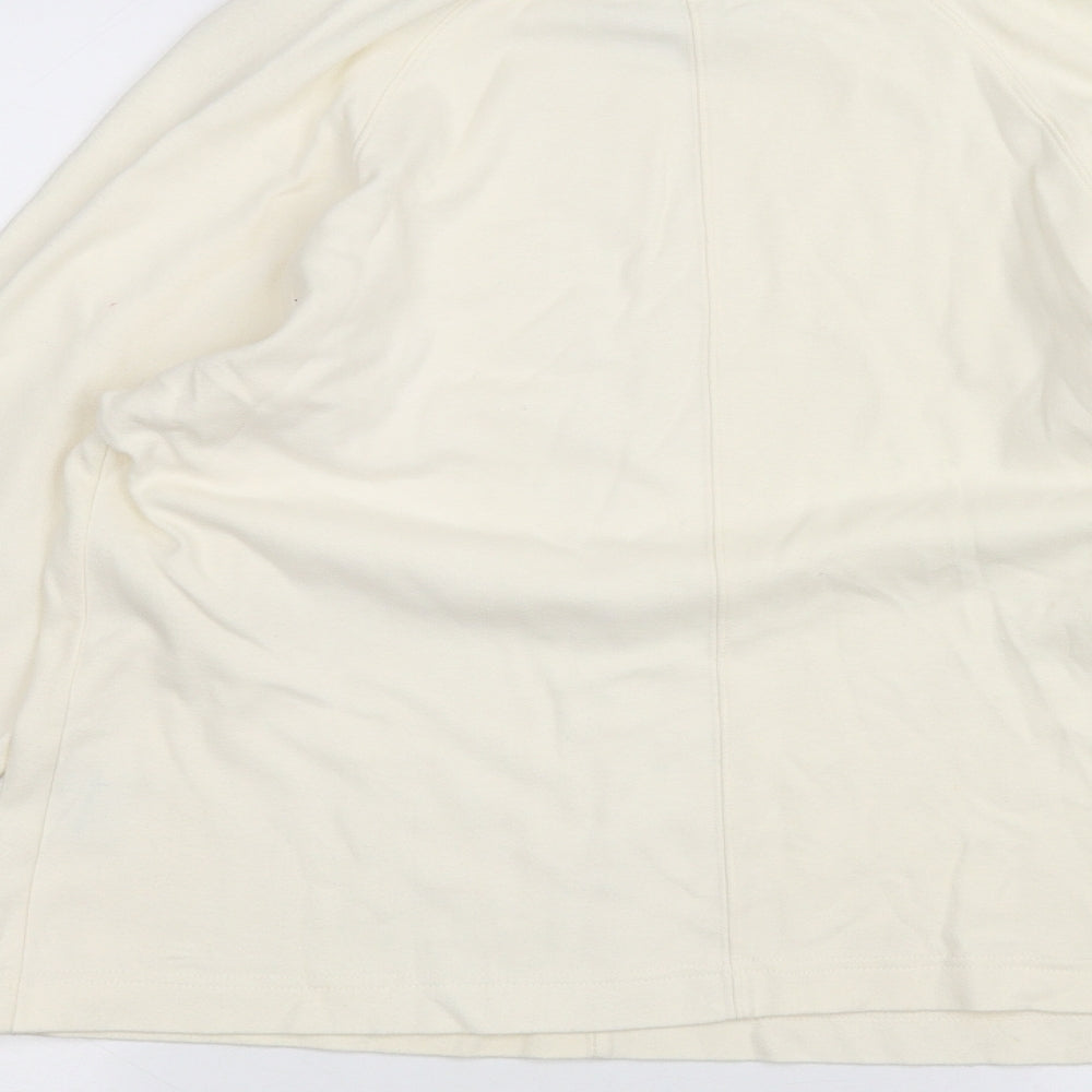 Slimma  Womens White   Basic T-Shirt Size M