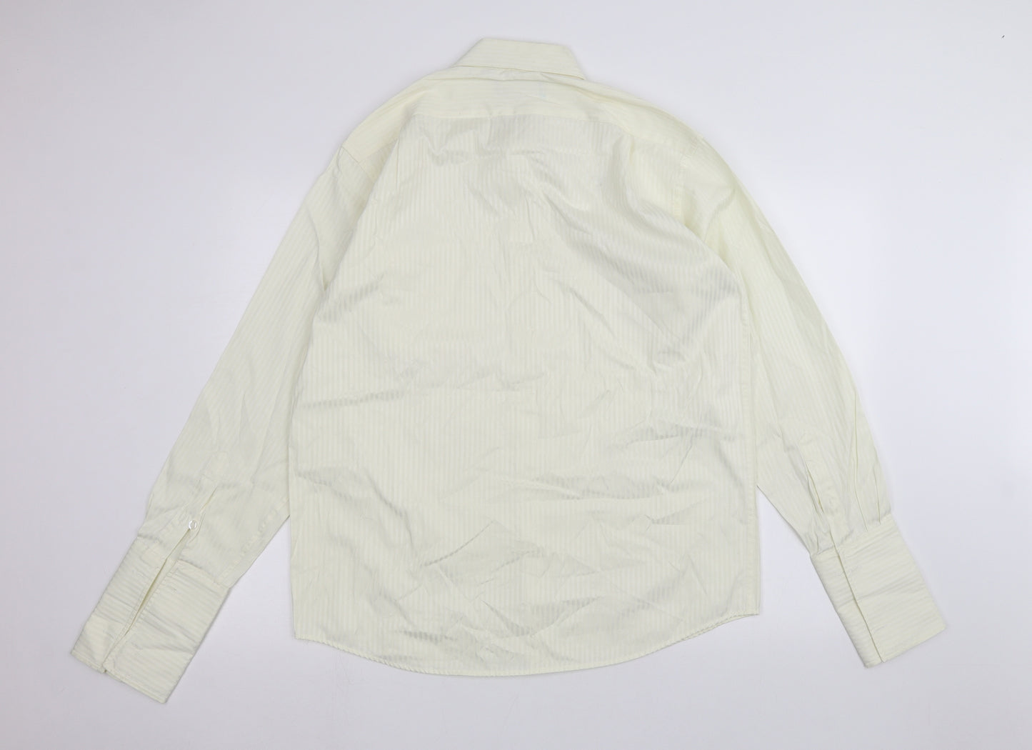 Willerby Smith Mens White    Dress Shirt Size 16