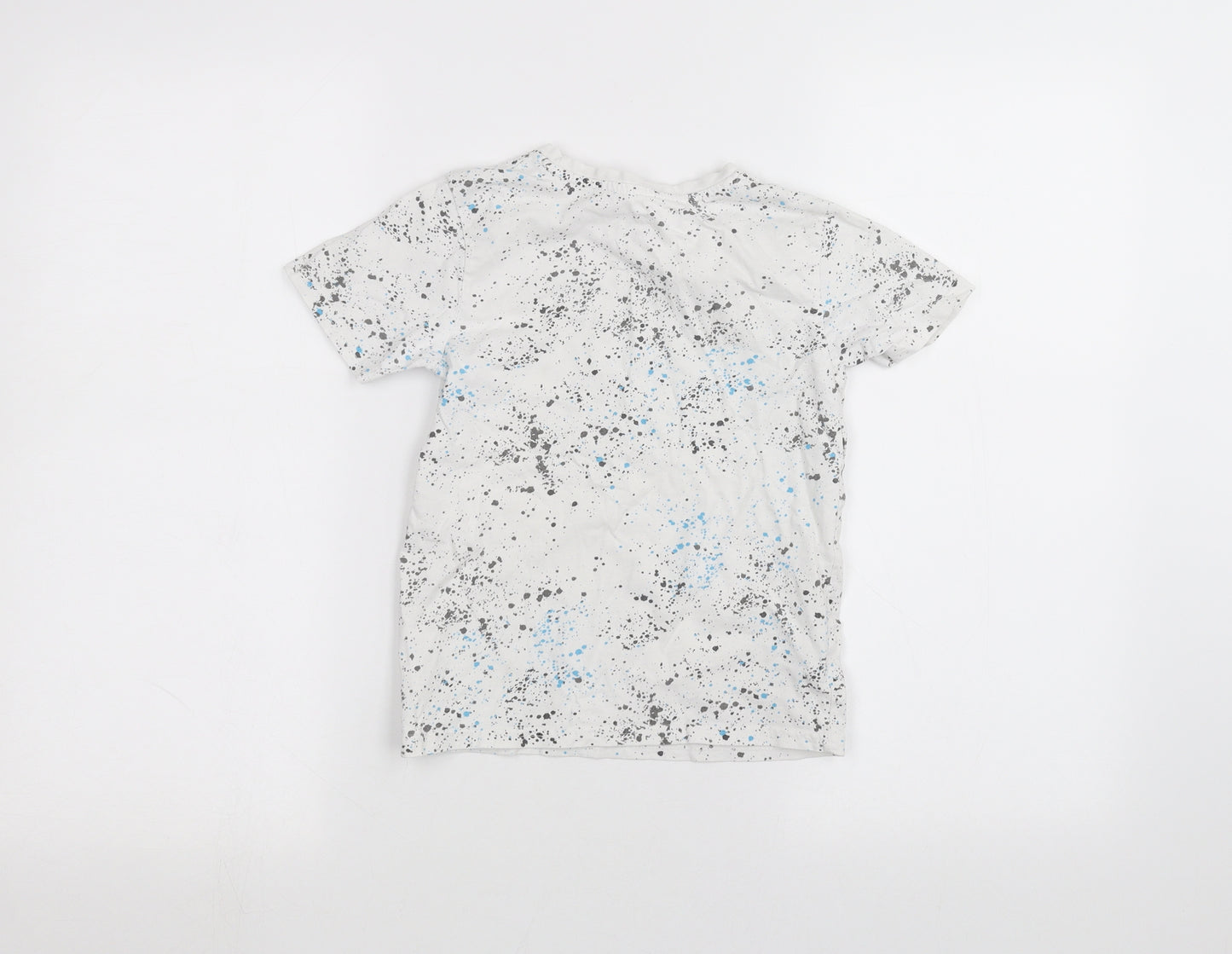 Primark Boys White   Basic T-Shirt Size 5-6 Years