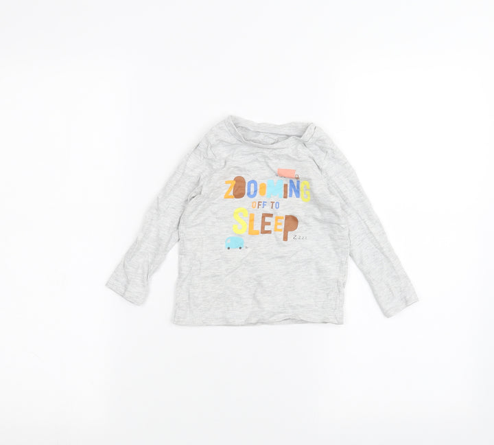 George Baby Grey Basic T-Shirt Size 18-24 Months
