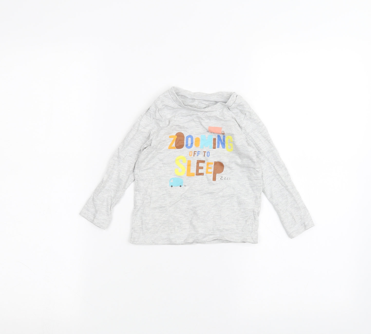George Baby Grey   Basic T-Shirt Size 18-24 Months