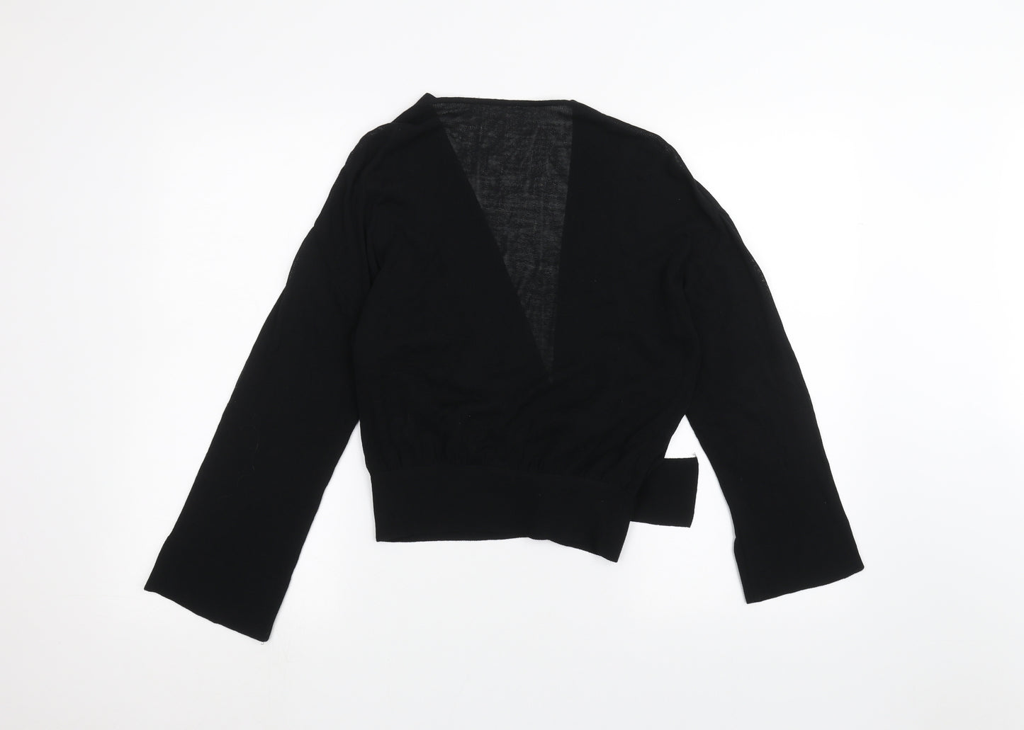 Preworn Womens Black   Cardigan Jumper Size M