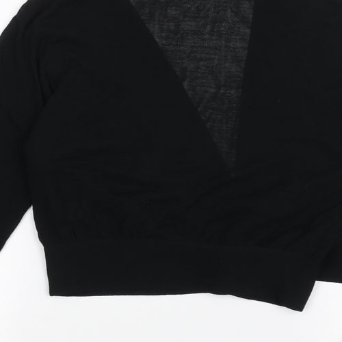 Preworn Womens Black   Cardigan Jumper Size M