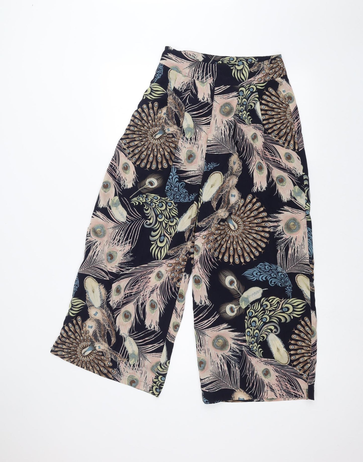Missguided Womens Blue   Trousers  Size 8 L23 in