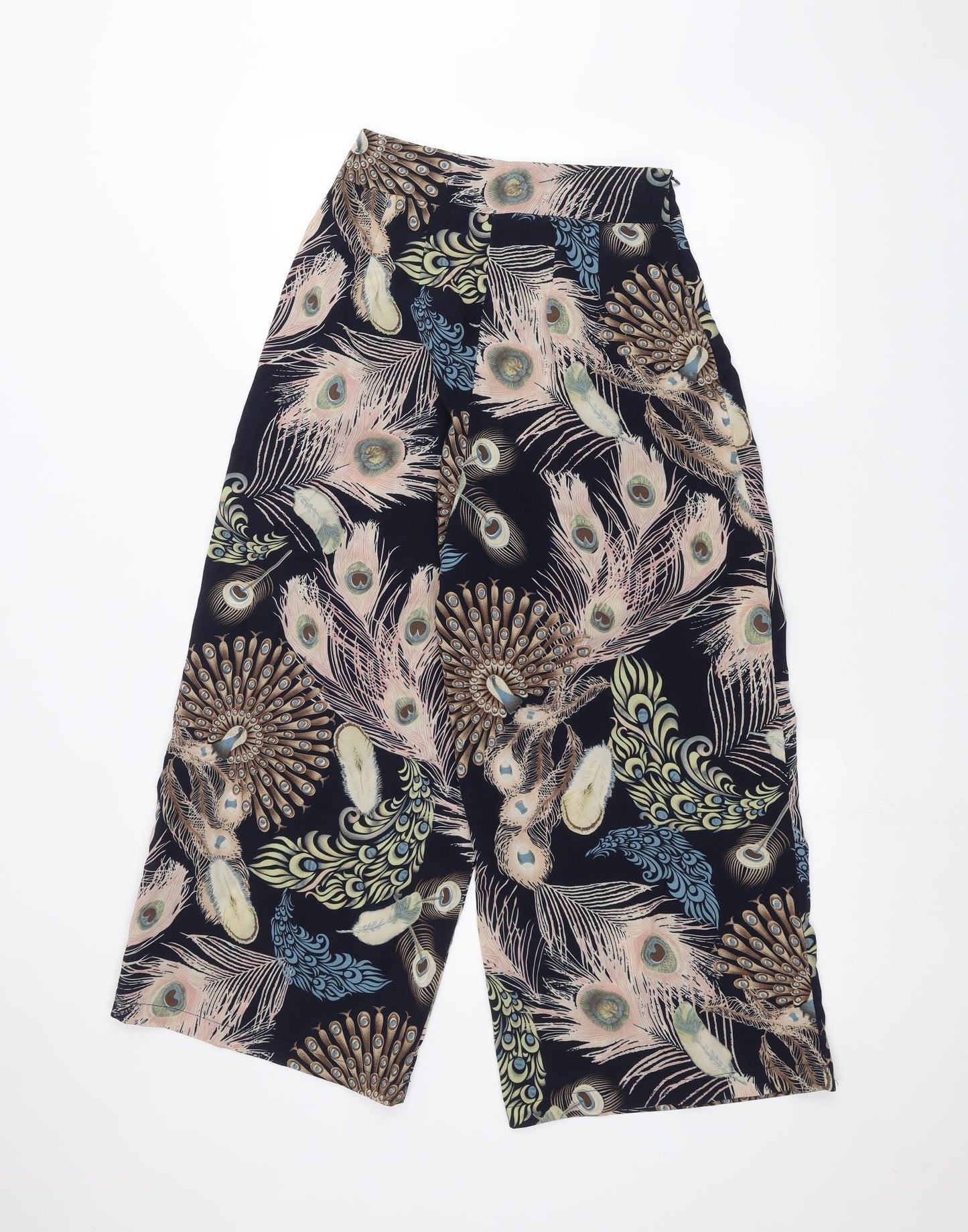 Missguided Womens Blue   Trousers  Size 8 L23 in