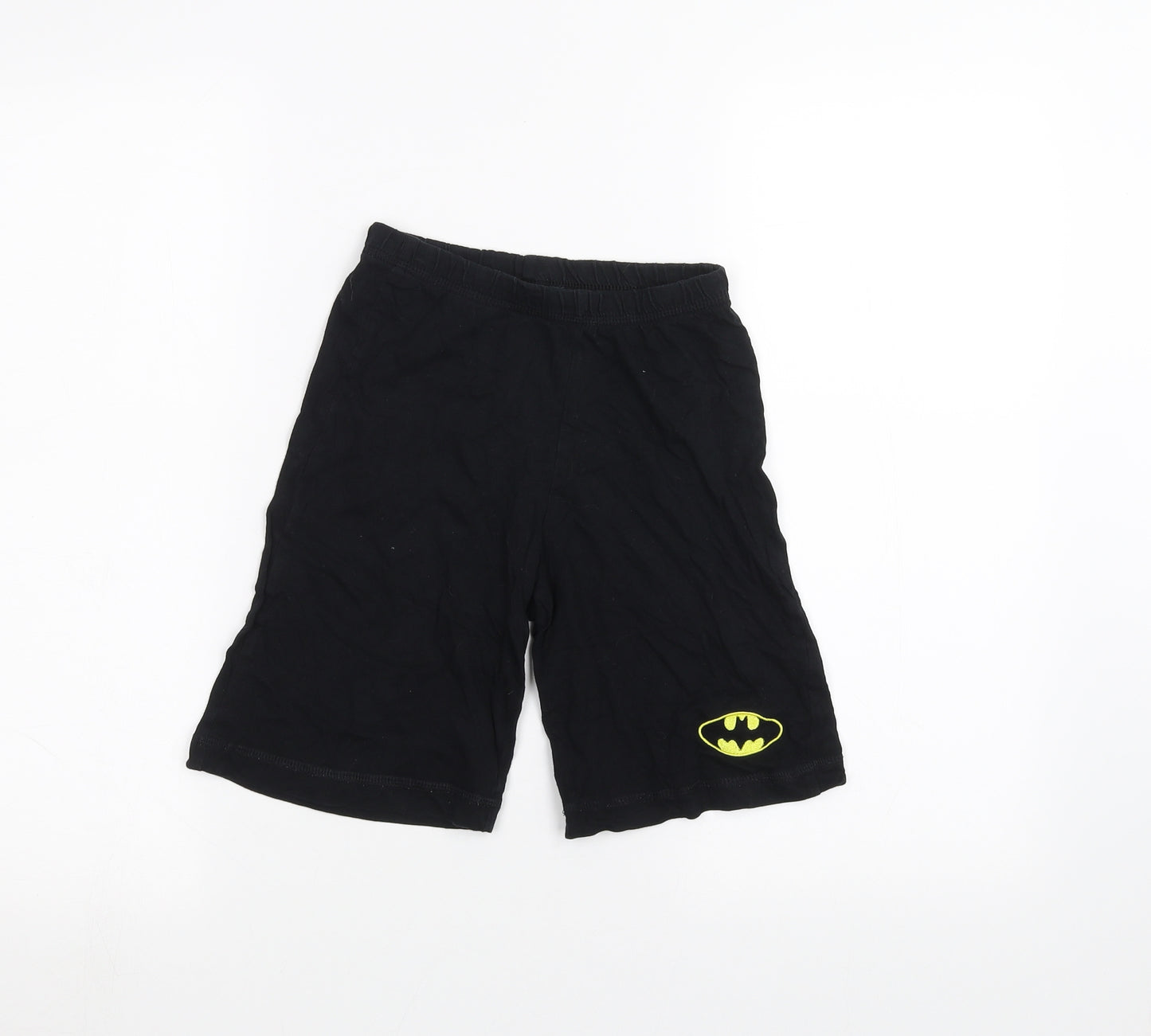 George Boys Black   Sweat Shorts Size 6-7 Years - batman