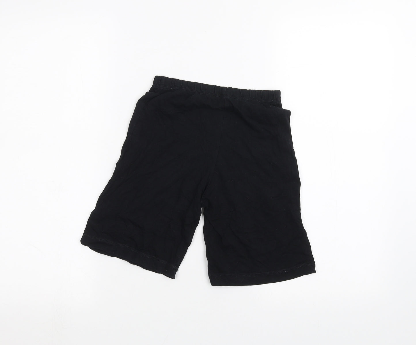 George Boys Black   Sweat Shorts Size 6-7 Years - batman