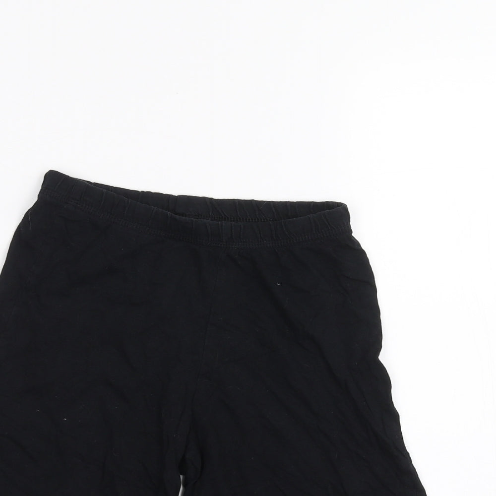 George Boys Black   Sweat Shorts Size 6-7 Years - batman