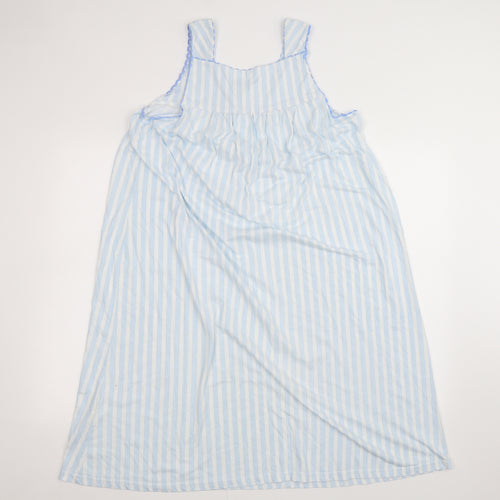 la marquse Womens White Striped  A-Line  Size M