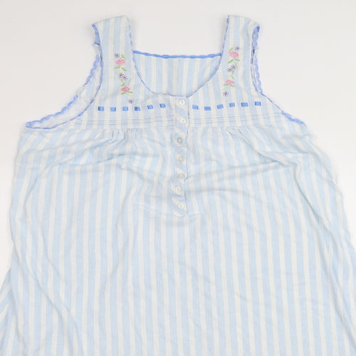 la marquse Womens White Striped  A-Line  Size M