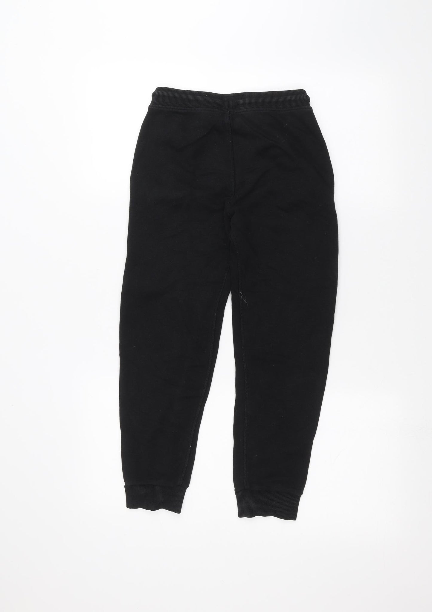 Nutmeg Boys Black   Sweatpants Trousers Size 8-9 Years