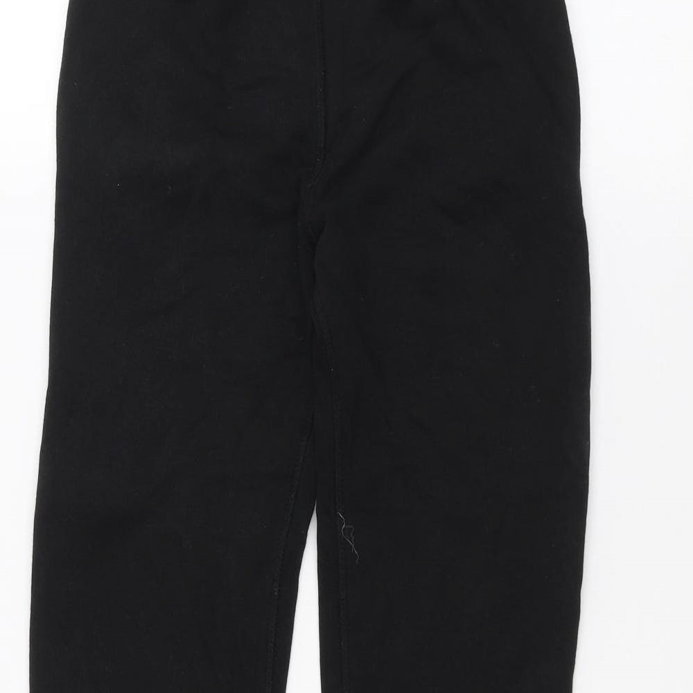 Nutmeg Boys Black   Sweatpants Trousers Size 8-9 Years