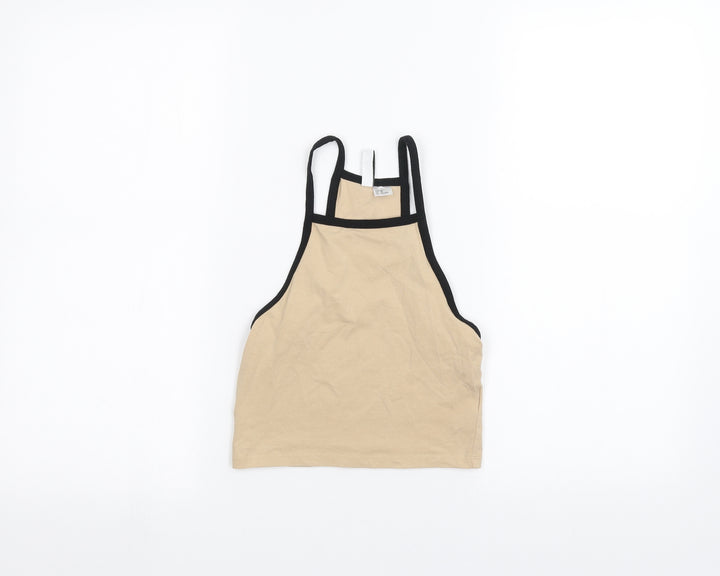H&M Womens Brown Basic Tank Size XS