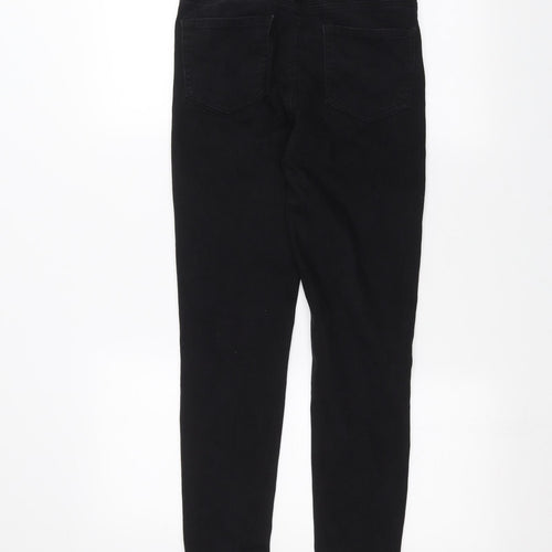 Denim & Co. Womens Black   Skinny Jeans Size 10 L27 in