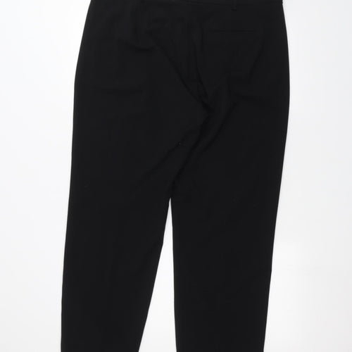 Marks and Spencer Womens Black   Trousers  Size 18 L28 in