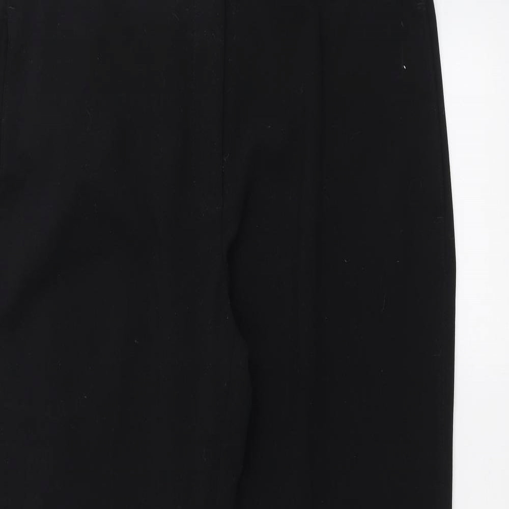 Marks and Spencer Womens Black   Trousers  Size 18 L28 in
