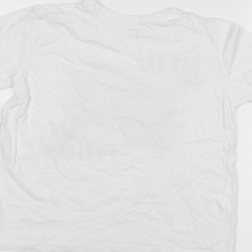 Primark Girls White   Basic T-Shirt Size 9-10 Years