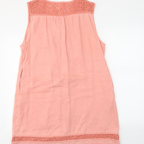 Kenneth Cole Womens Pink   Tunic Tank Size XL
