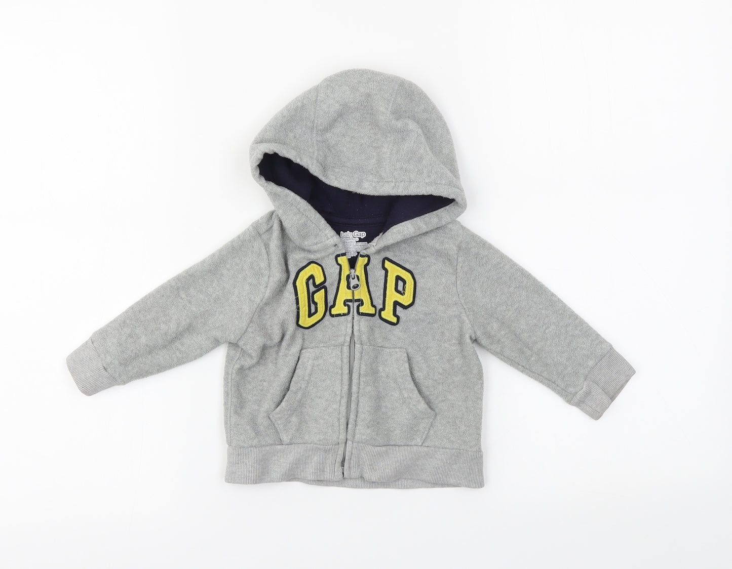 Gap Baby Grey   Full Zip Jumper Size 6-9 Months