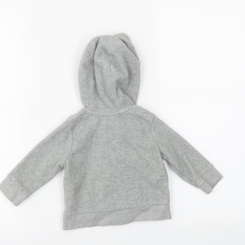 Gap Baby Grey   Full Zip Jumper Size 6-9 Months