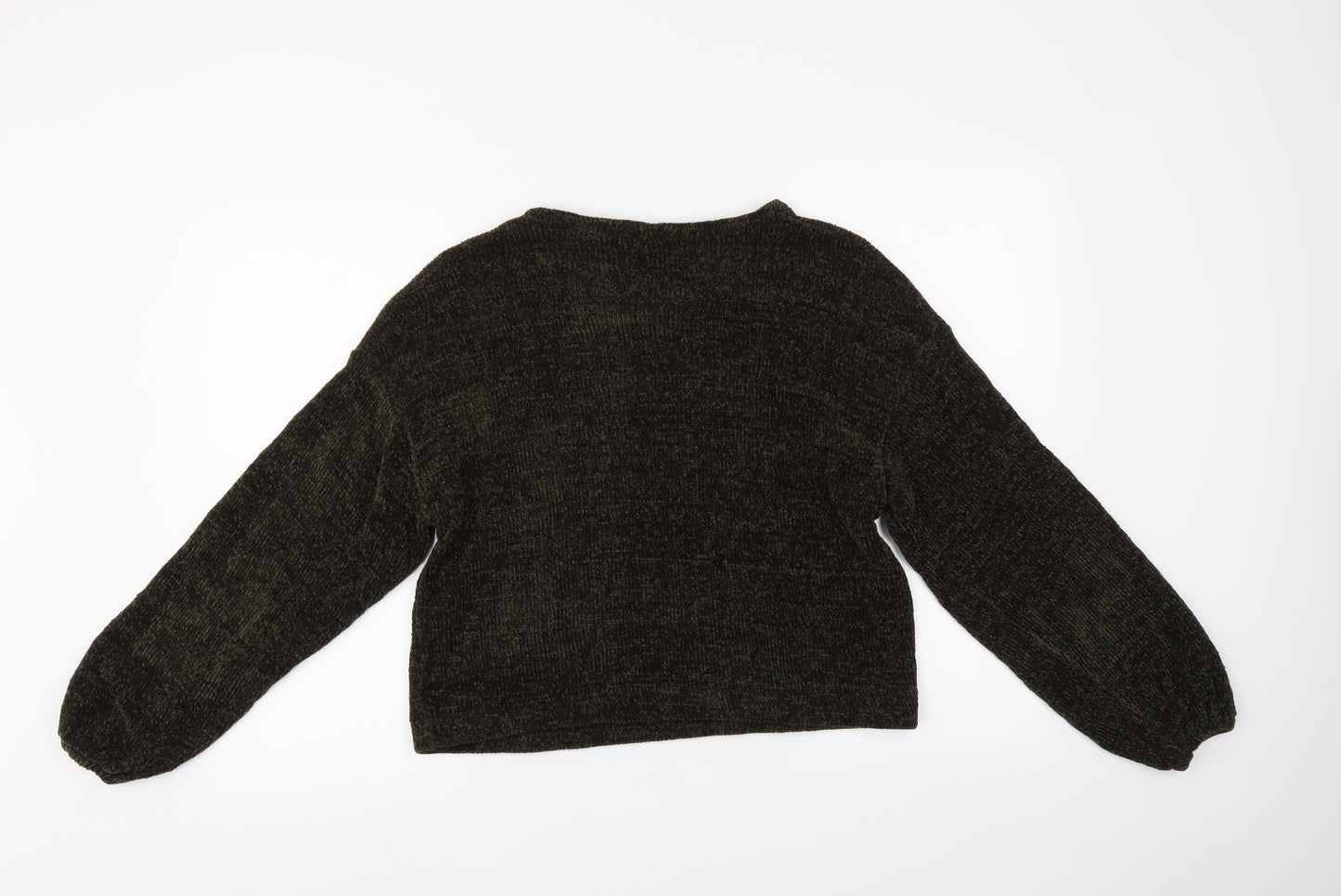 New Look Womens Green   Pullover Jumper Size M