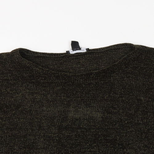 New Look Womens Green   Pullover Jumper Size M