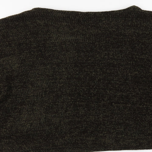 New Look Womens Green   Pullover Jumper Size M