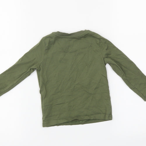 F&F Baby Green   Basic T-Shirt Size 9-12 Months