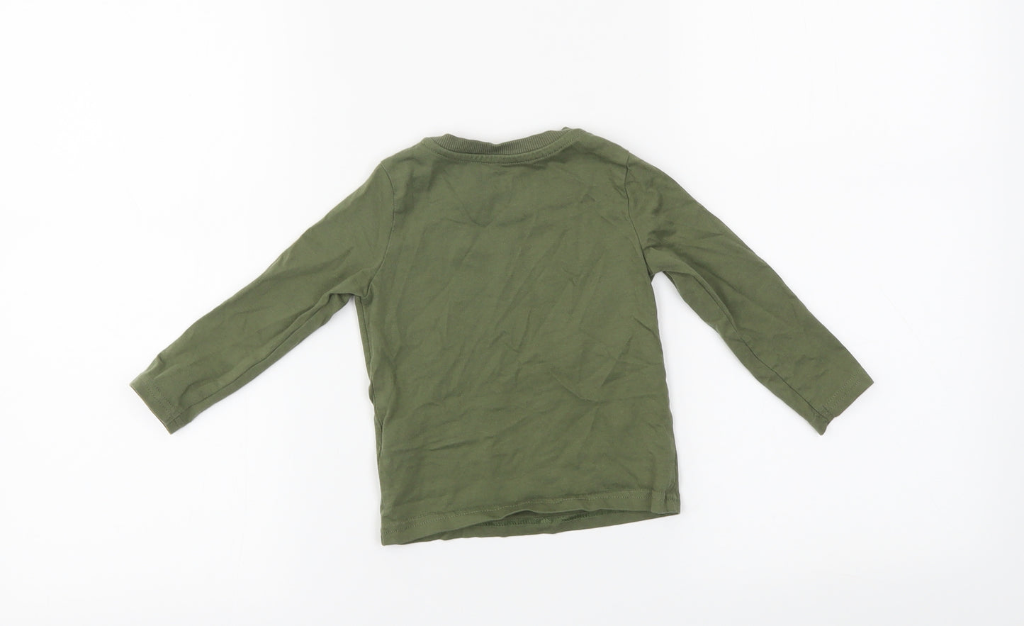 F&F Baby Green   Basic T-Shirt Size 9-12 Months