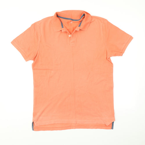 Gap Mens Orange    Polo Size L
