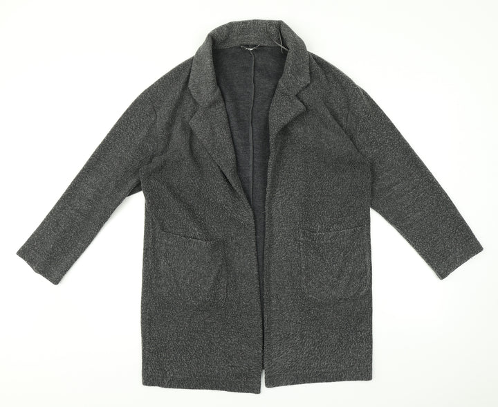 Zara Womens Grey Cardigan Jumper Size M