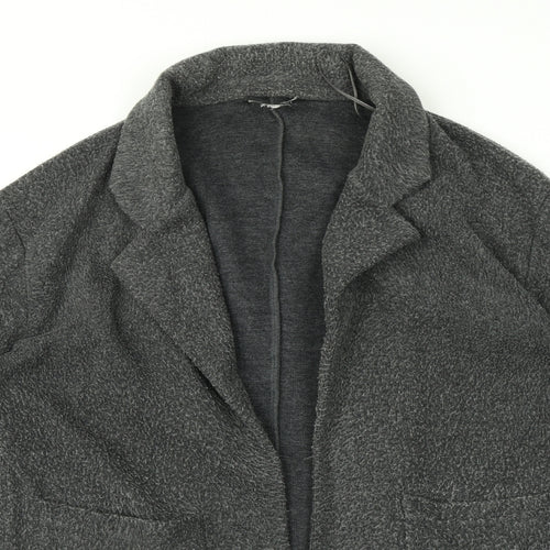 Zara Womens Grey   Cardigan Jumper Size M