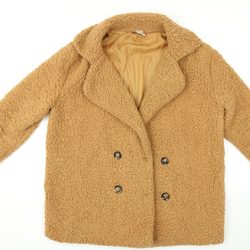 Boni Aro Womens Orange   Jacket Coat Size M