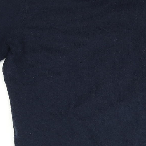 He Loves me He Loves me not Womens Blue   Pullover Jumper Size 10