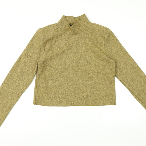 Zara Womens Brown   Pullover Jumper Size S