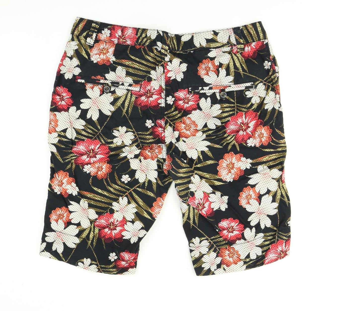 Cedarwood Mens Multicoloured Floral  Chino Shorts Size 34