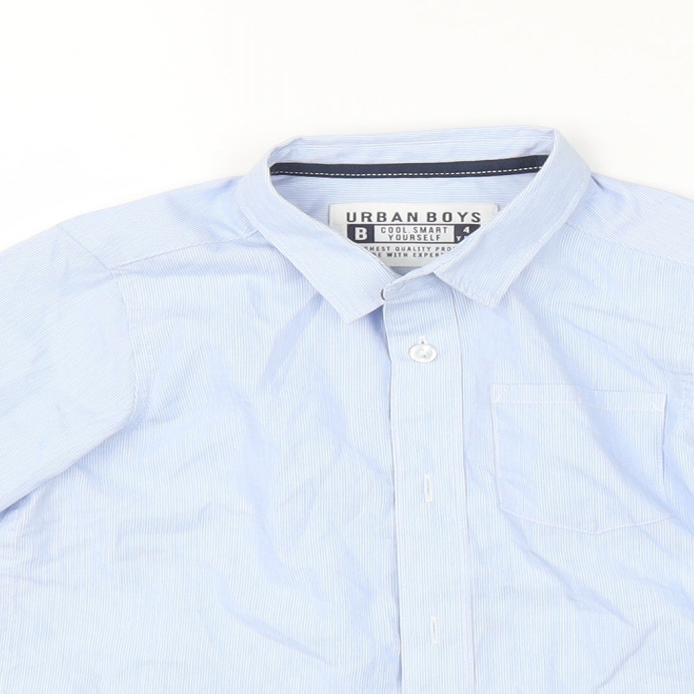 Urban Boys Boys Blue   Basic Button-Up Size 4 Years