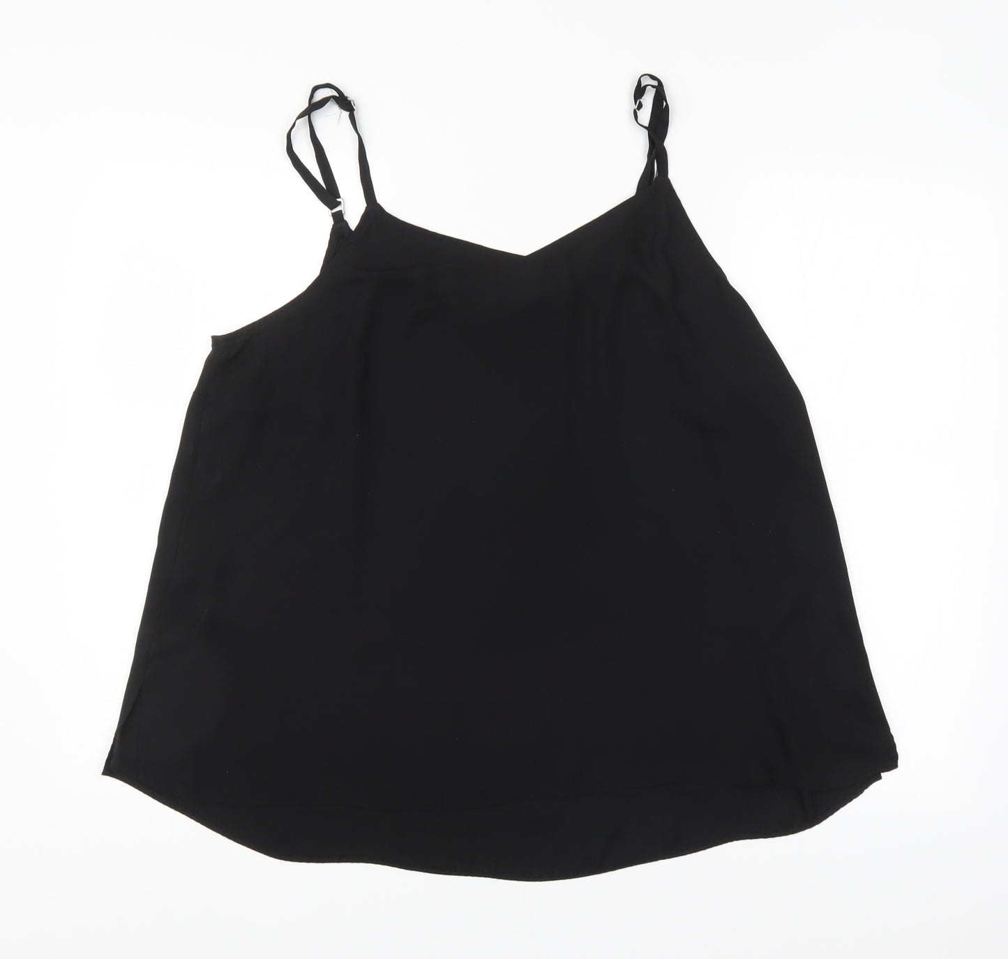 Preworn Womens Black   Basic Blouse Size 20