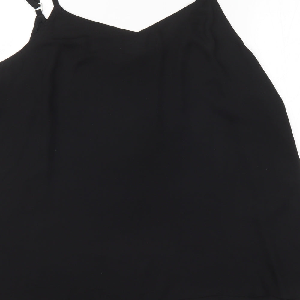 Preworn Womens Black   Basic Blouse Size 20