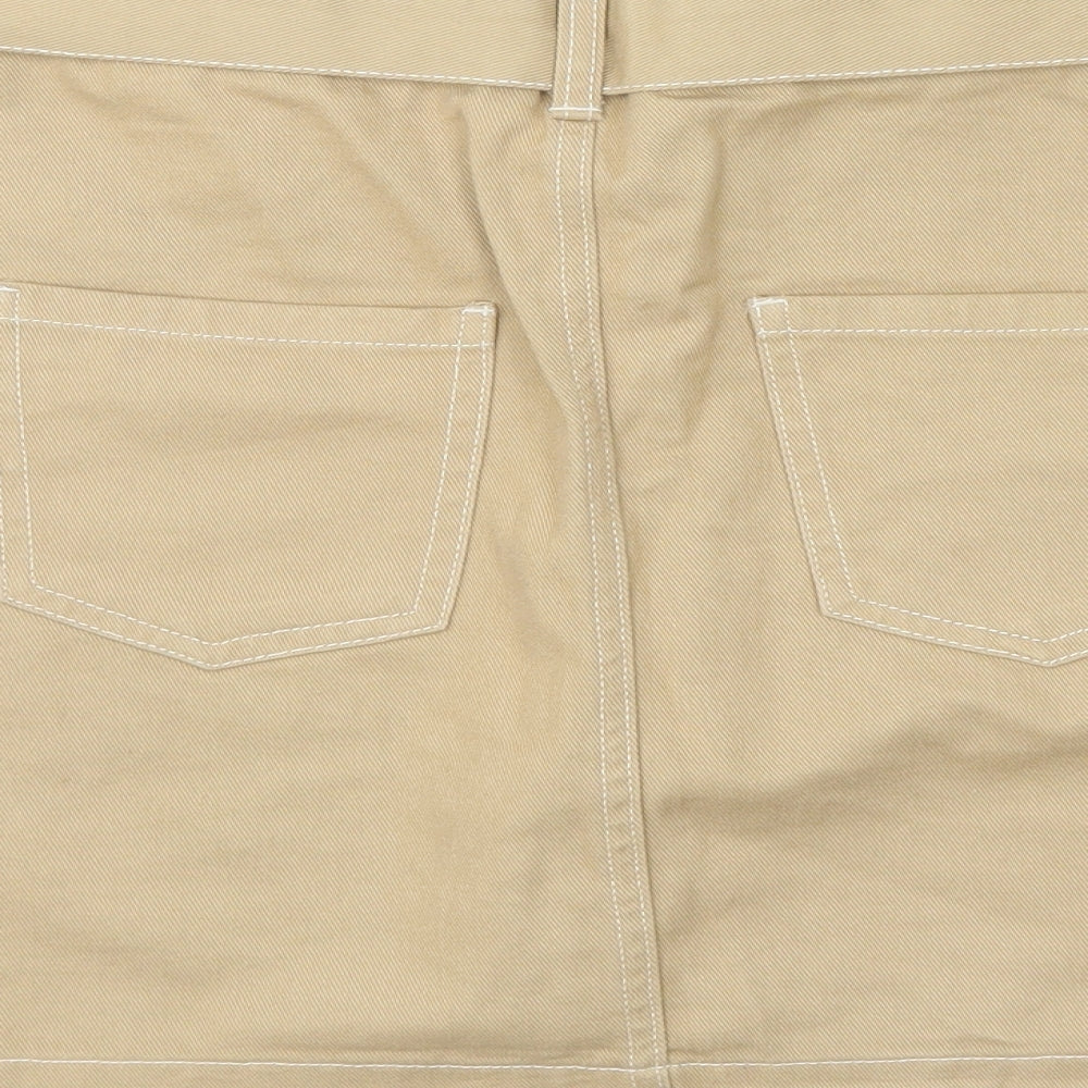 Denim Co. Womens Beige   Straight & Pencil Skirt Size 12