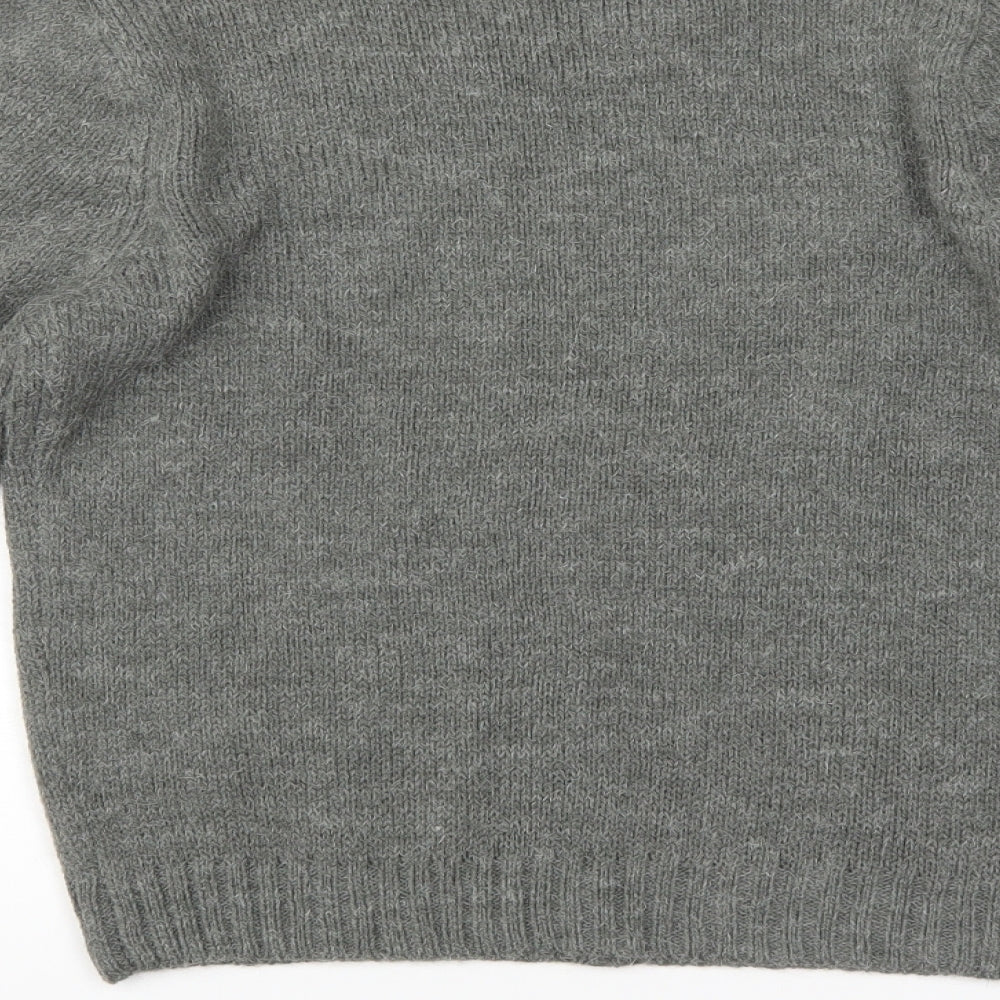 Abcd R Boys Grey   Pullover Jumper Size 12 Years