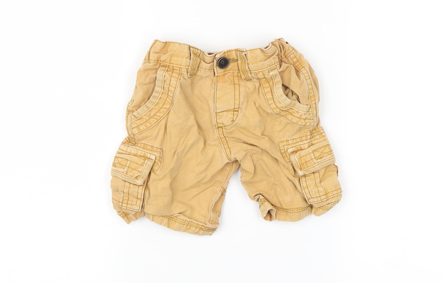 Denim Co. Boys Brown   Cargo Shorts Size 3-4 Years