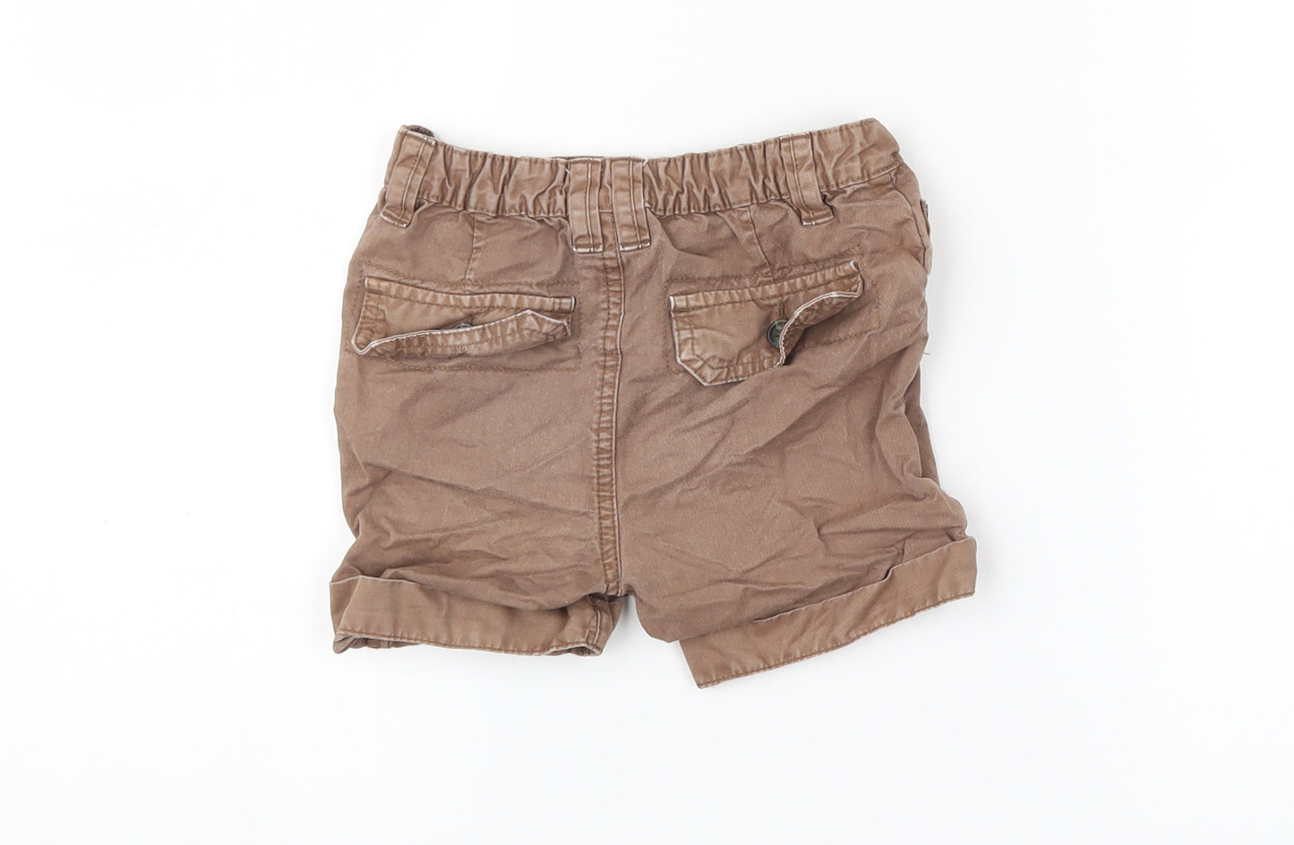 FG4 Boys Brown   Cargo Shorts Size 2-3 Years