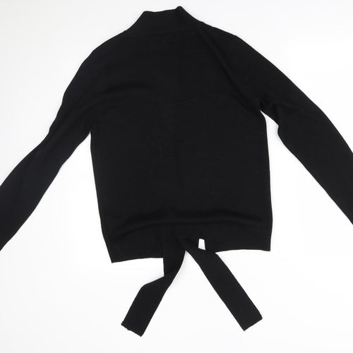 Papaya Womens Black   Cardigan Jumper Size S