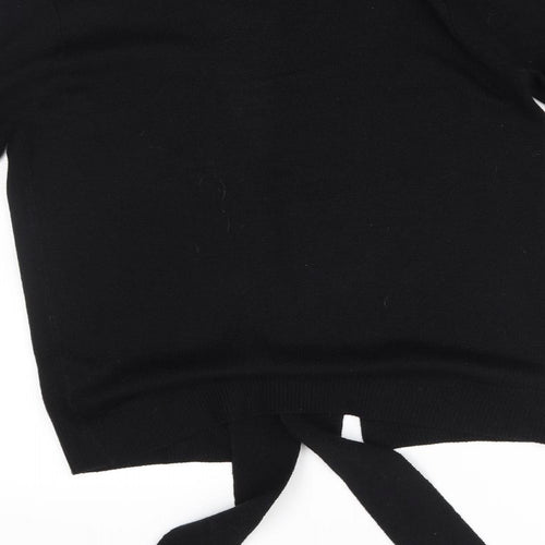 Papaya Womens Black   Cardigan Jumper Size S