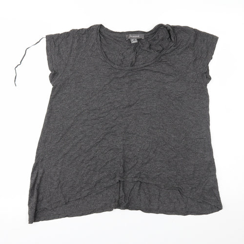 Primark Womens Grey   Basic Blouse Size 10